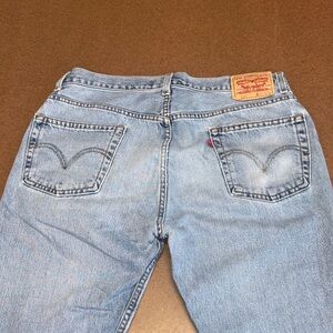 VINTAGE Levi's 505 36x32 Light Blue Bootcut Jeans